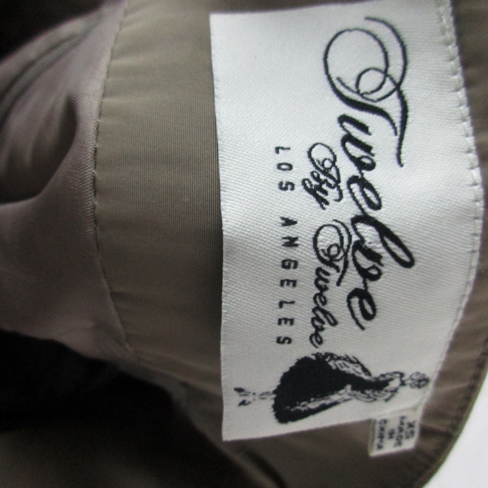 Twelve By Twelve Pink Nude Black Bow Back Skirt - Picture 7 of 7